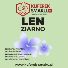 LEN ZIARNO (SIEMIĘ LNIANE) - KUFEREK SMAKU